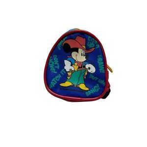 Mickey Mouse Cowboy MINI Backpack Disney Vintage